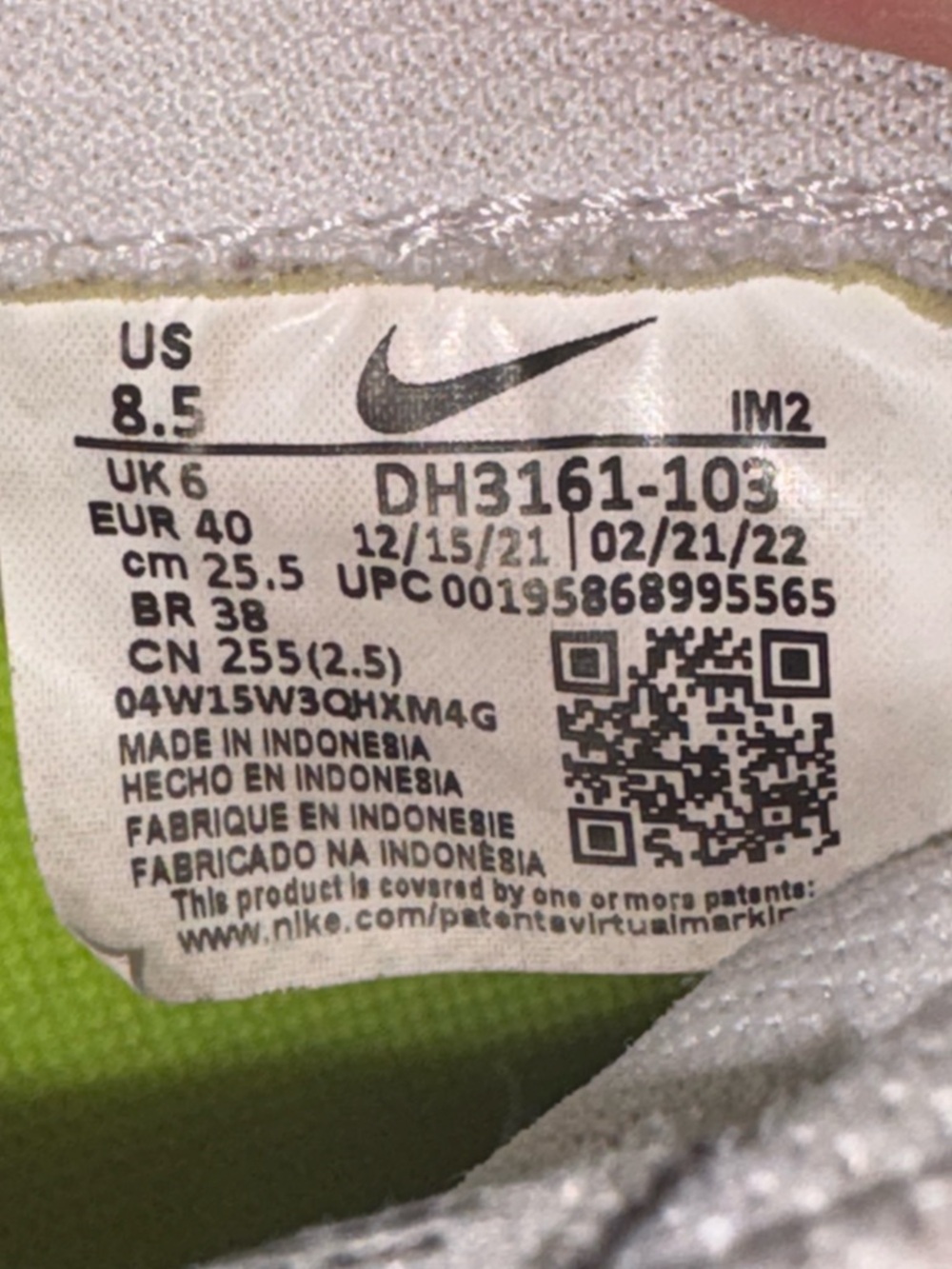 Nike Women’s 8.5 Court Legacy Next Nature White & Rose Pink Casual Sneaker Shoes - Picture 3 of 5